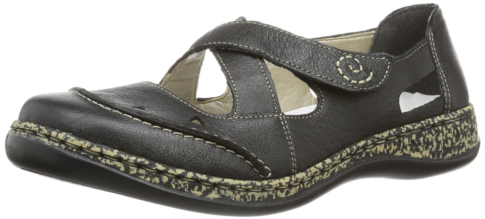Rieker Women's Comfortable Ballet Flats - Lightweight Slip-On Shoes for Casual Wear, Office & Travel | Soft & Stylish Women's Loafers