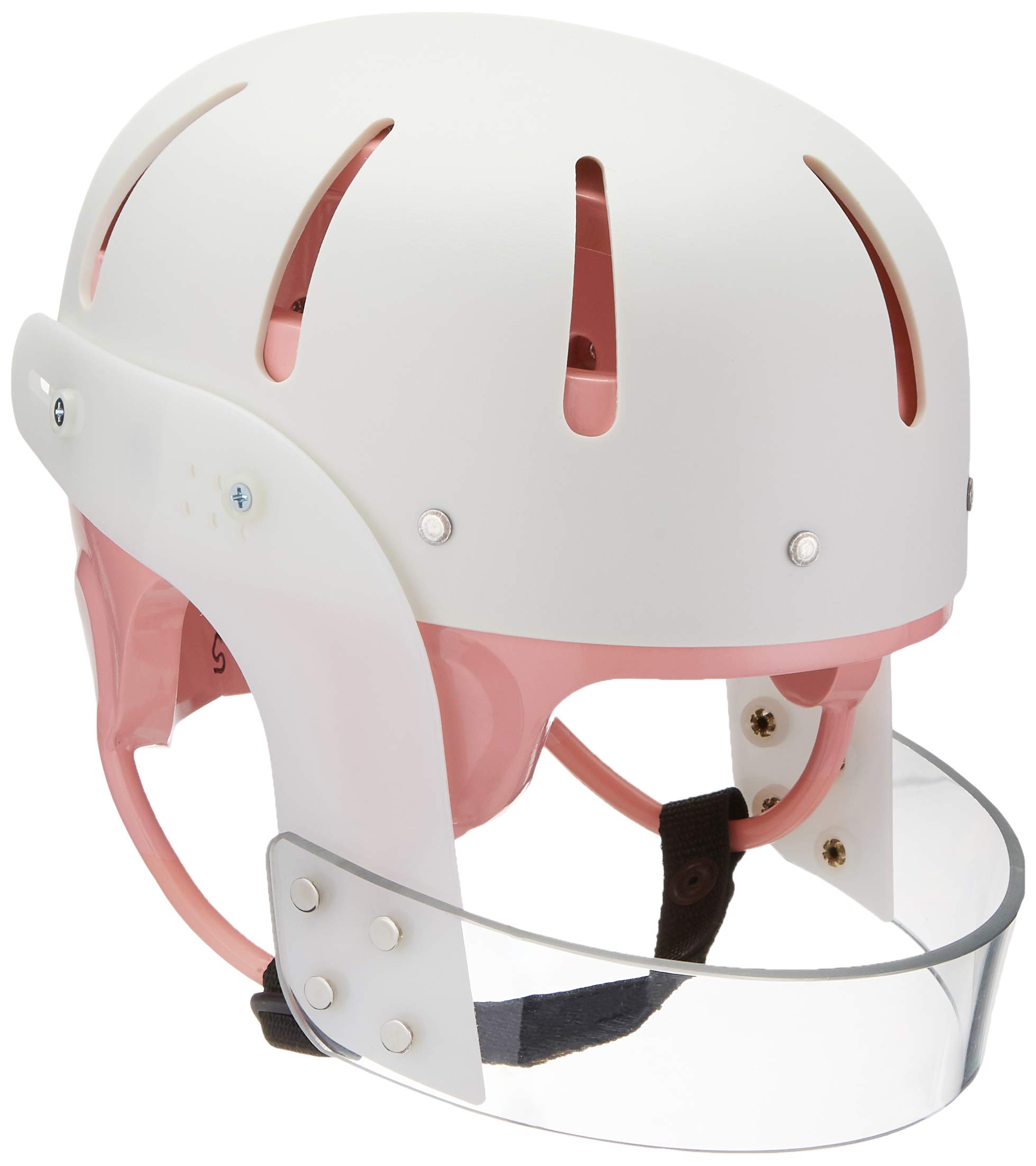 Danmar Products Hard Shell Helmet with Face Bar - Small Size, Pink Foam Liner - Protective Gear for Cycling, Skateboarding & Outdoor Sports Safety