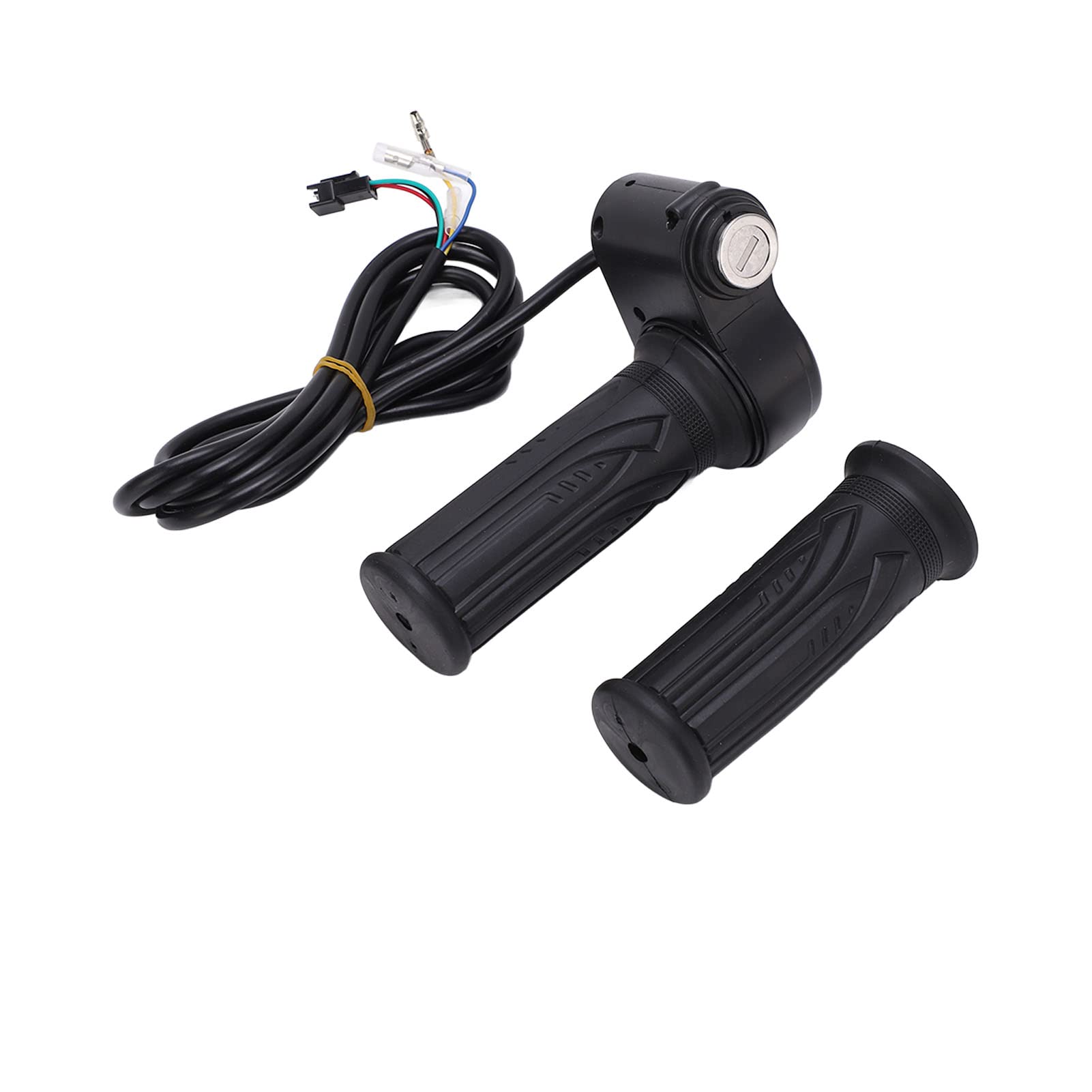 Premium Rubber Throttle Grips for Electric Scooters & Bikes - Durable, Non-Slip Handle Grip with Real-Time Display - Perfect for Commuting, Urban Travel & Outdoor Adventures