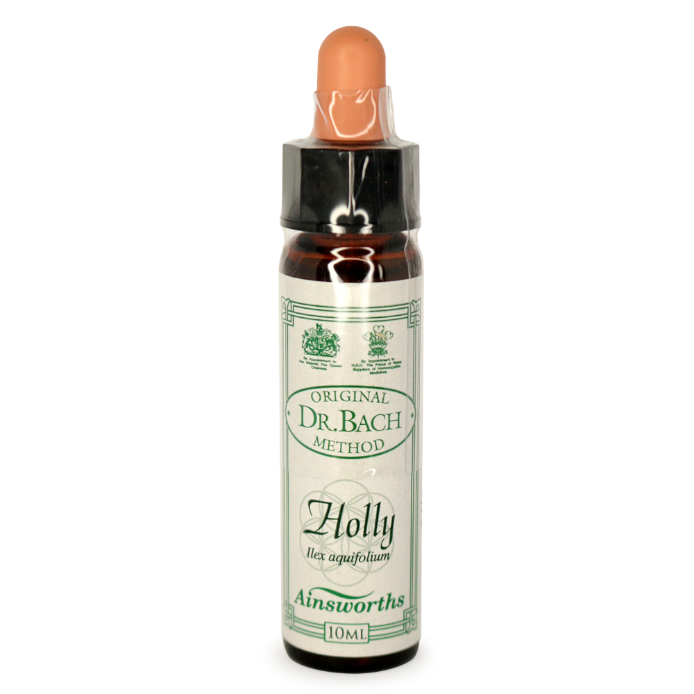 Bach Flower Remedies Holly - Natural Emotional Support for Jealousy & Anger | Perfect for Stress Relief & Emotional Balance at Home or Work