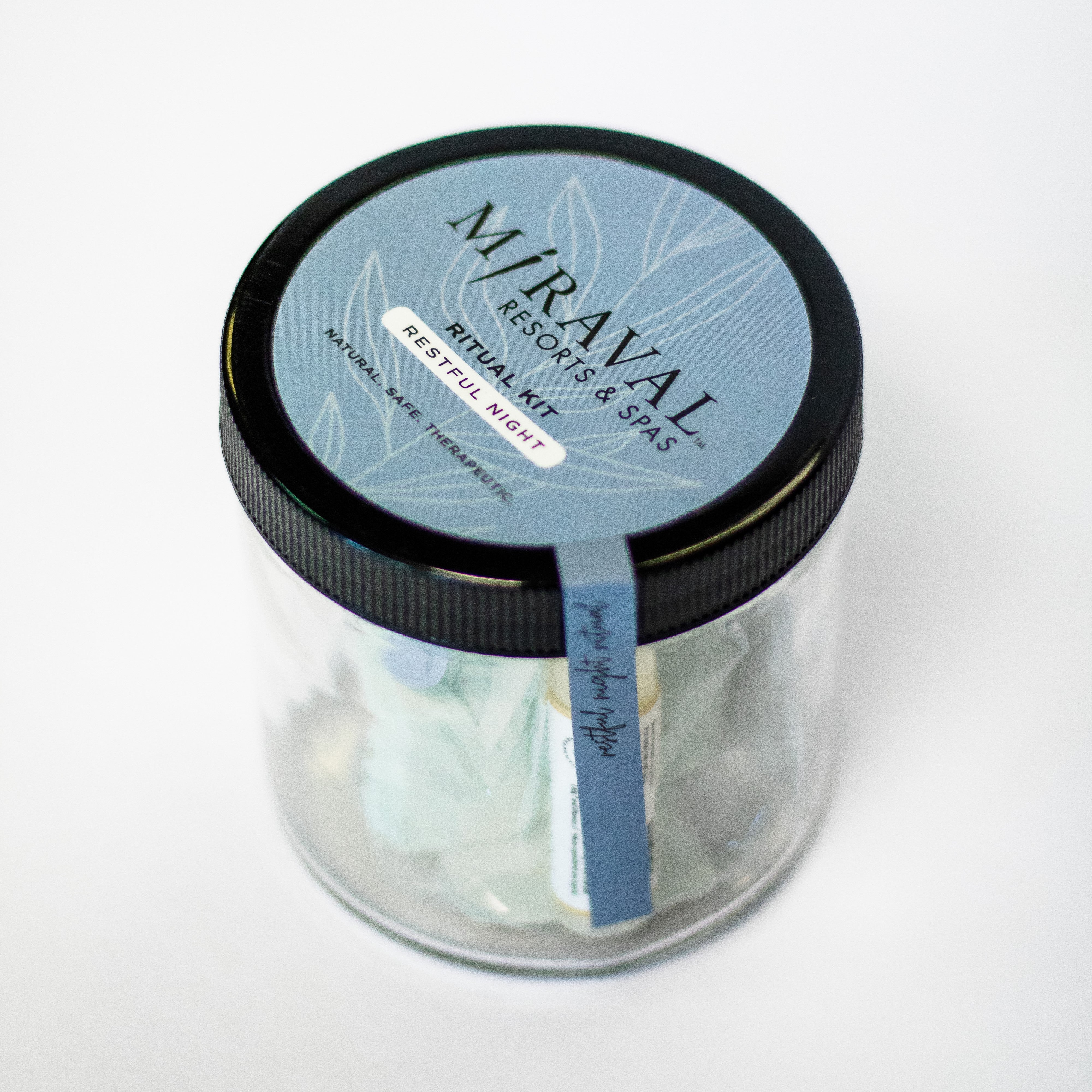 Miraval Essence One Ritual Kit for Restful Night Sleep - Aromatherapy Relaxation Gift Set with Essential Oils | Perfect for Stress Relief, Meditation & Bedtime Routine