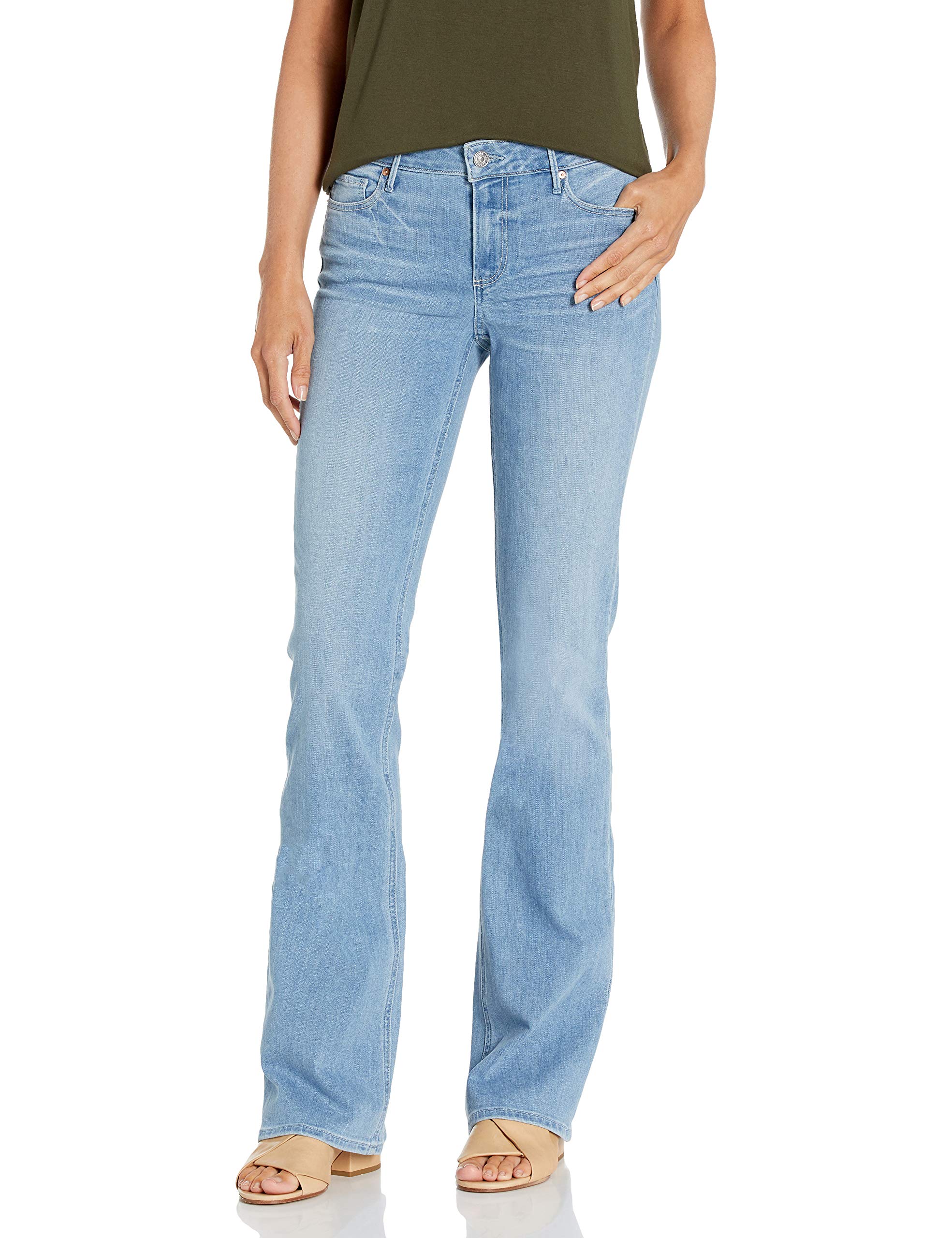 PAIGE Women's Skyline Bootcut Jeans - High Waist Stretch Denim Pants for Casual & Work Outfits | Perfect for Office, Date Night & Weekend Wear