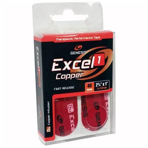 Genesis Excel Copper 1 Performance Bowling Tape - Red | Pro Grip for Enhanced Control | Perfect for League Play & Tournament Bowling