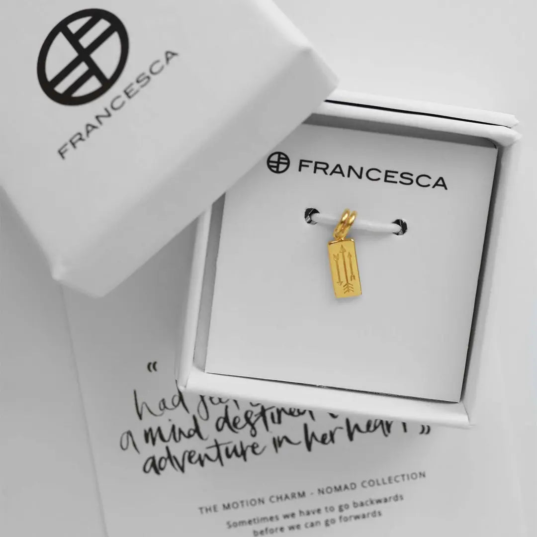 Motion Arrow Charm Pendant Necklace - Elegant Arrow Jewelry for Women - Perfect for Everyday Wear, Gifts & Special Occasions