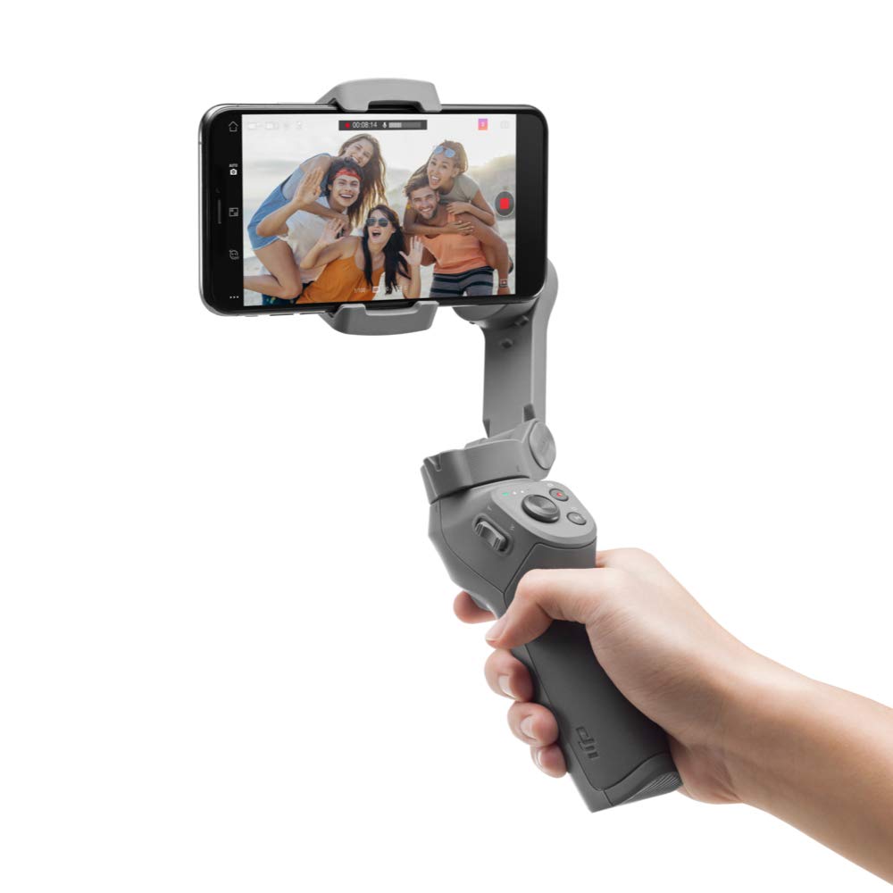 DJI Osmo Mobile 3 Combo - Smartphone Gimbal Stabilizer for iPhone & Android - Perfect for Vlogging, Travel Videos & Smooth 4K Footage