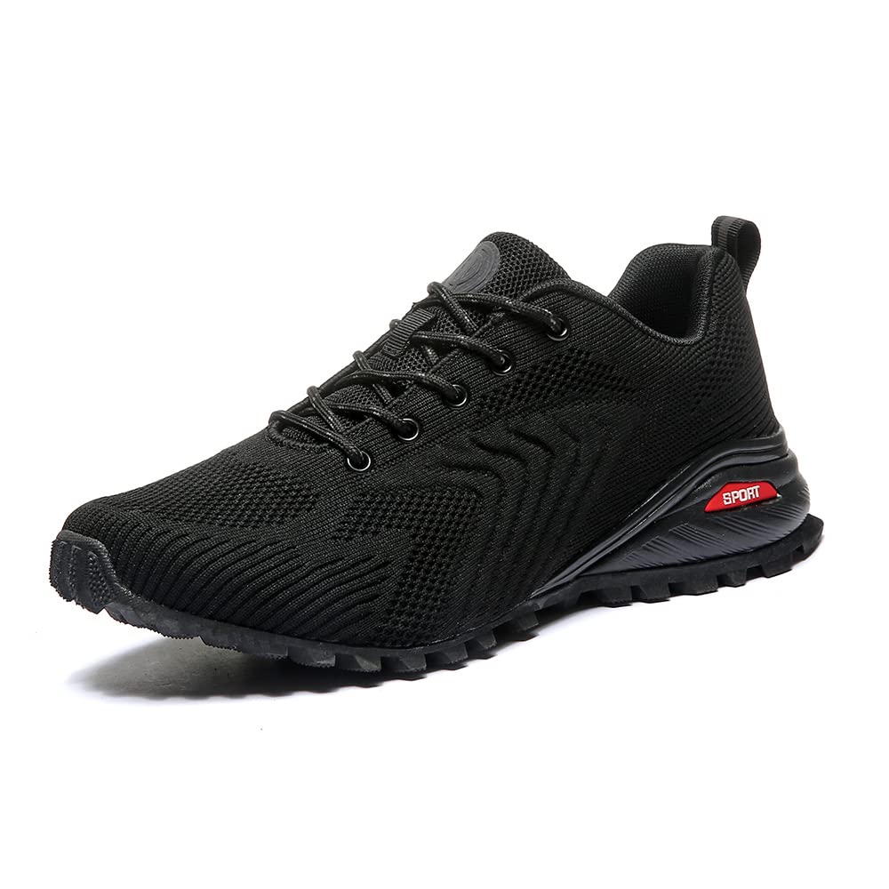 LIULIULIFE Men's Trail Running Shoes - Lightweight, Breathable Hiking & Walking Sneakers for Outdoor Trekking & Cross Training | Perfect for Trail Running, Hiking Adventures & Gym Workouts