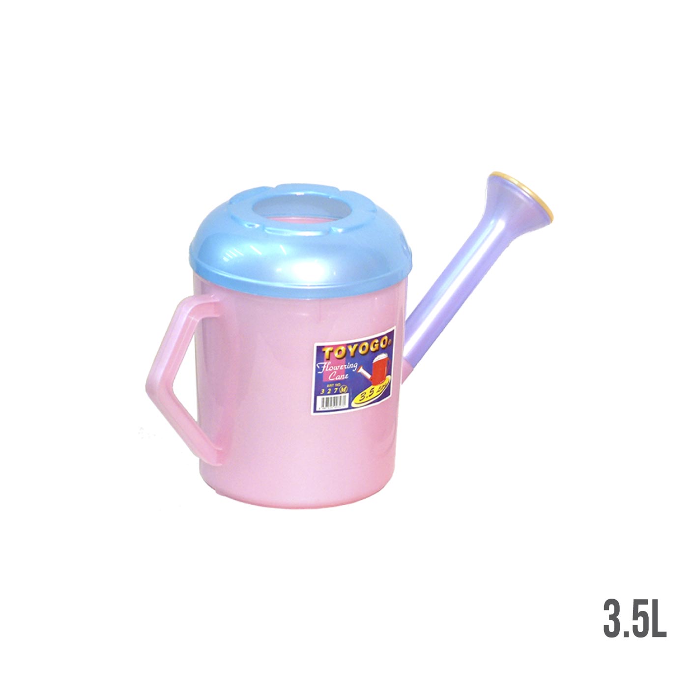 3.5L Large Plastic Watering Can for Indoor & Outdoor Plants - Perfect for Garden, Flowers, and Houseplants (327)
