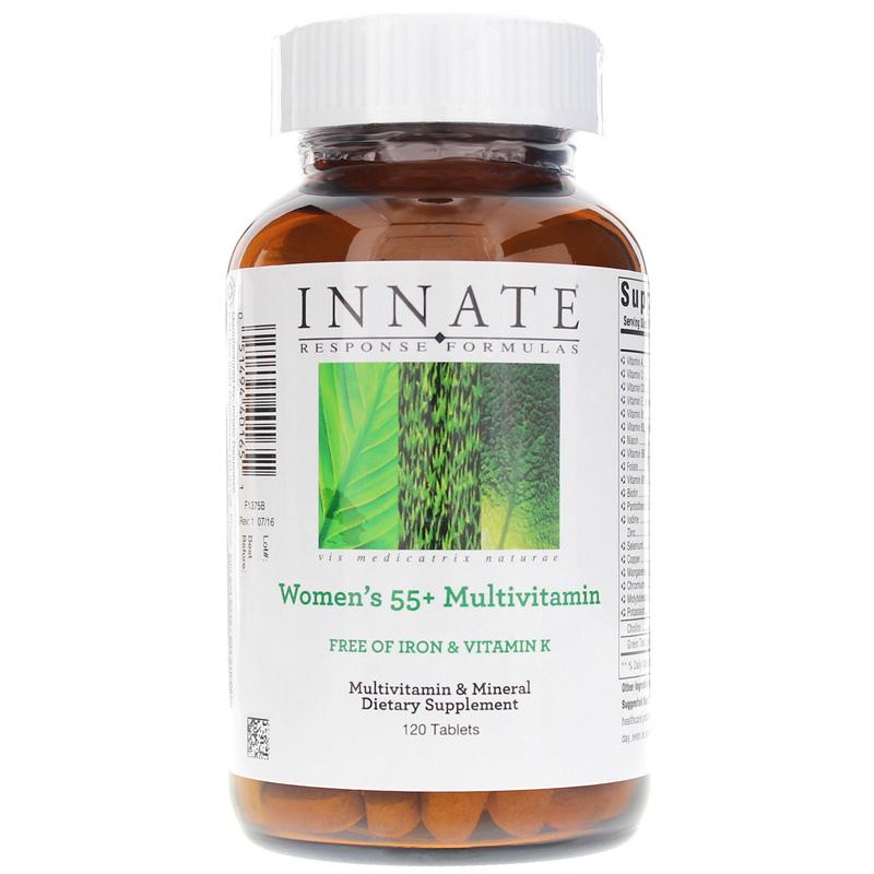 Women's 55+ Multivitamin 120 Count - Essential Daily Nutrition for Active Senior Women | Supports Energy, Bone & Immune Health