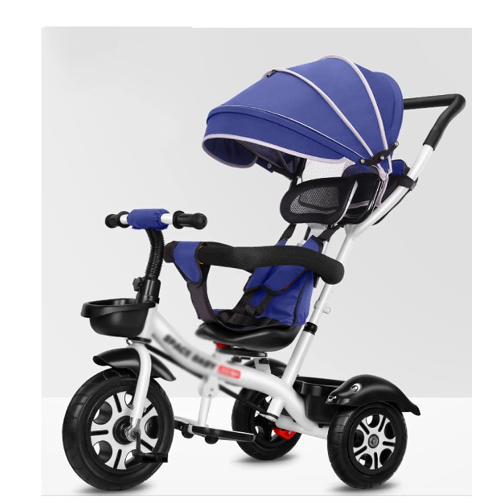 HENWIN 3-in-1 Stroller Tricycle for Kids 1-5 Years Old | Convertible Baby Stroller, Bicycle & Wagon | Lightweight Infant Carriage with Safety Features | Perfect for Park Rides, Neighborhood Walks & Family Outings