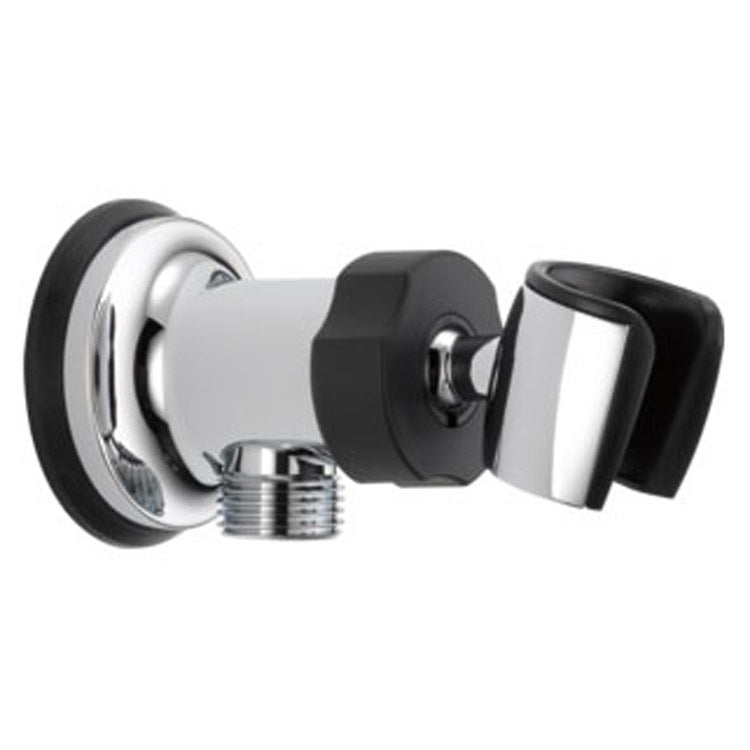Adjustable Wall Mount Elbow Bracket for Handheld Shower - Perfect for Bathroom, Kitchen & RV Use