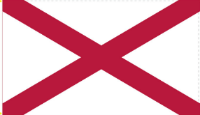 Alabama 3'x5' Flag - Heavy Duty 68D ROUGH TEX® Polyester - Perfect for Outdoor Display, Parades & Home Decoration