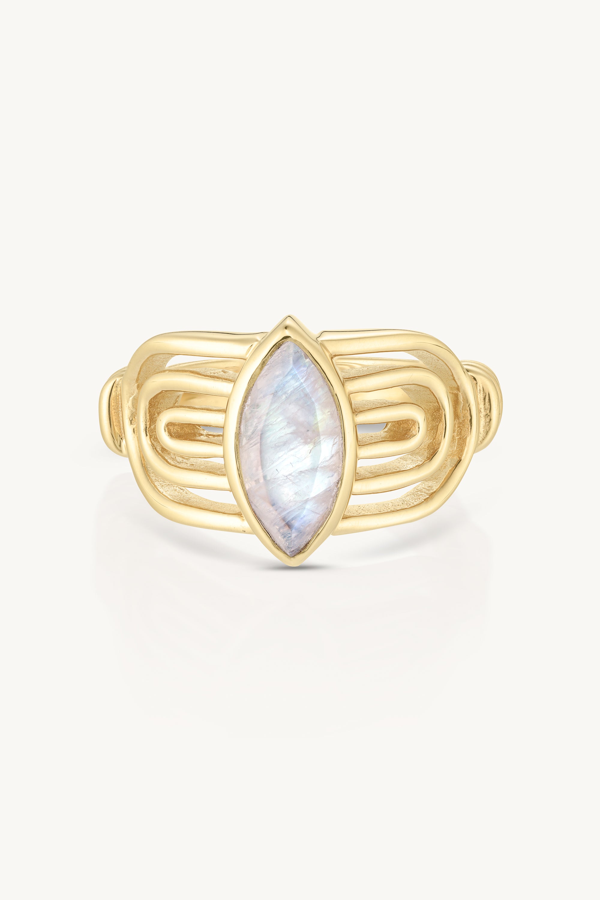 Athena Gold Ring for Women - Elegant Greek Goddess Jewelry - Perfect for Gifts, Weddings & Special Occasions