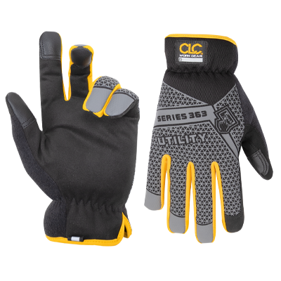 CLC Utility™ Work Gloves - Durable & Comfortable for Construction, Gardening, and Outdoor Activities | Heavy-Duty Protection for Hands