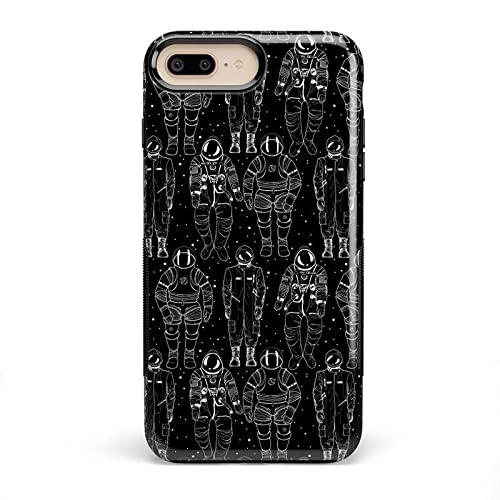 Casely iPhone 6/7/8 Plus Case - Premium Astronaut Design Protective Phone Cover | Perfect for Space Enthusiasts & Everyday Use