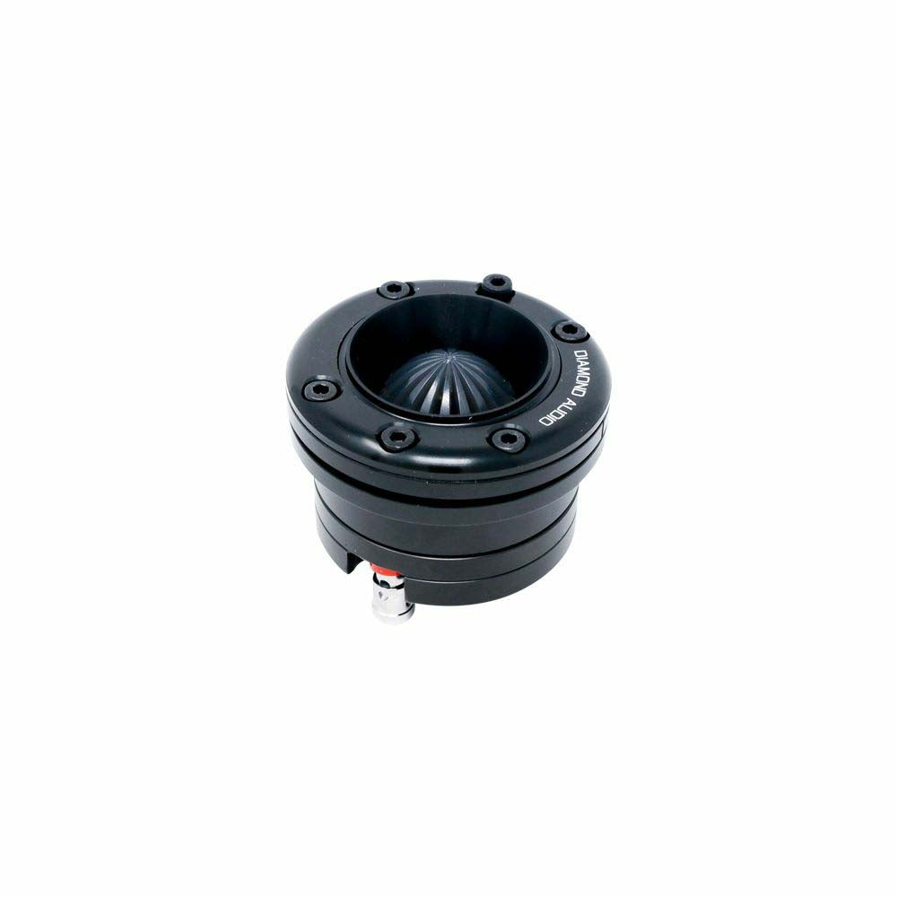 Diamond Audio M01SWT 100W Peak (50W RMS) 1 Motorsport Series Compression Extreme Output Swivel Tweeter - High Performance Car Audio Tweeter for Clear Sound in Racing & Off-Road Vehicles