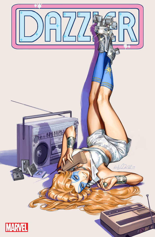 Dazzler #1 Ashley Witter Variant Comic Book - Collectible Marvel Superhero Graphic Novel - Perfect for Comic Collectors & Marvel Fans