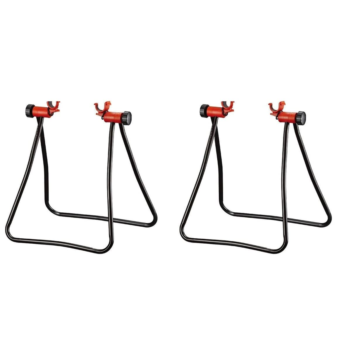 **Abaodam 2-Pack Heavy Duty Bike Kickstand - Adjustable Folding Bicycle Stand, Stable Bike Holder for Mountain, Road & Kids Bikes - Perfect for Garage Storage, Outdoor Parking & Travel (Black)**