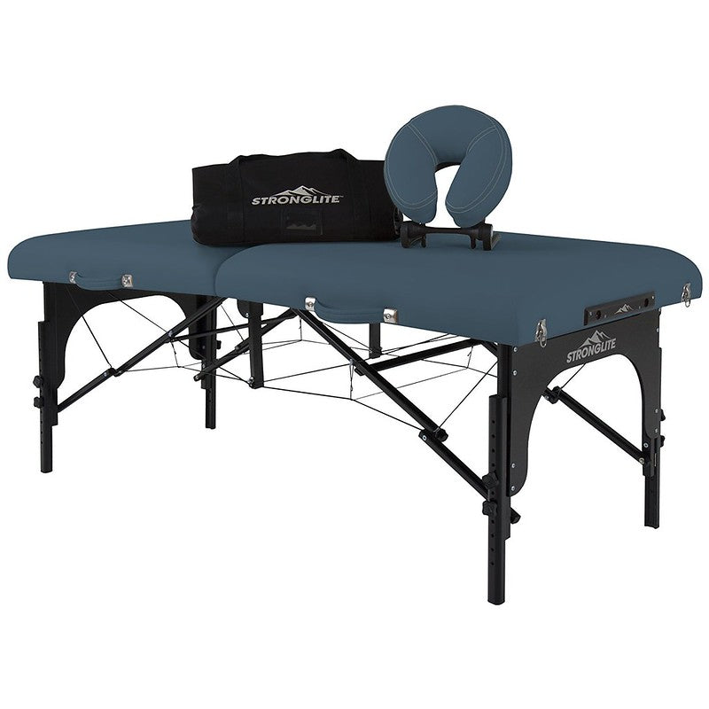 Earthlite Premier Massage Table Package - Professional Portable Massage Bed with Carrying Case - Perfect for Home Spa, Physical Therapy & Professional Massage Therapists