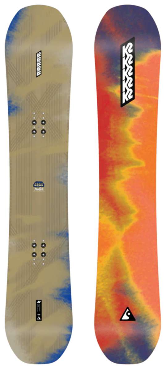 K2 Manifest Snowboard 2025 - All-Mountain Freestyle Snowboard for Men & Women | Perfect for Powder, Park & Freeriding | Durable Construction for Advanced Riders