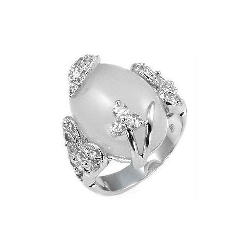 Stylish Cat Eye Gemstone Ring for Women - Elegant Garden Party Jewelry Gift for Her