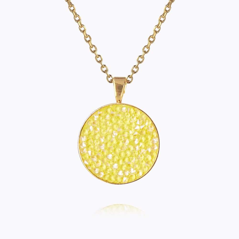 Chloe Necklace - Sunshine Delite Pendant | Elegant Gold Plated Jewelry for Women | Perfect Gift for Birthday, Anniversary & Valentine's Day | Everyday Wear & Special Occasions