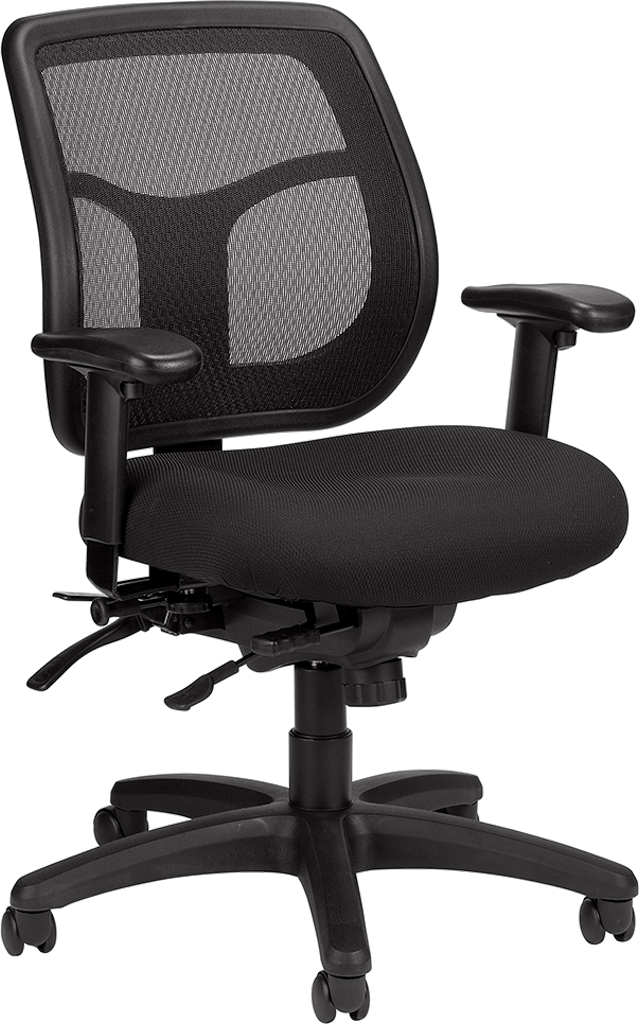 Eurotech Apollo Multifunction Office Chair with Adjustable Seat Slider MFT945SL - Ergonomic Desk Chair for Home Office, Gaming & Workspace Comfort