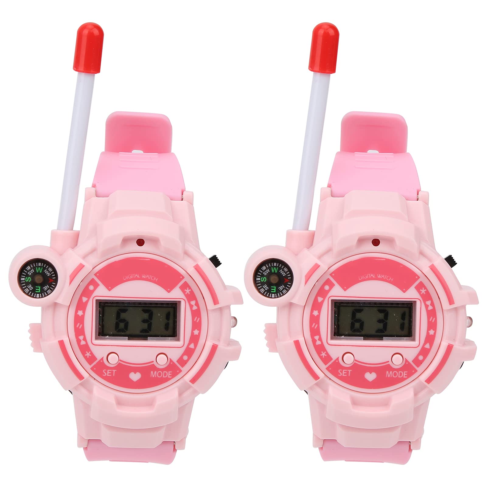 Brrnoo Kids Walkie Talkie Watch - Lightweight Portable Wrist Radio with USB Charging for Outdoor Adventures, Camping, Hiking & Family Communication
