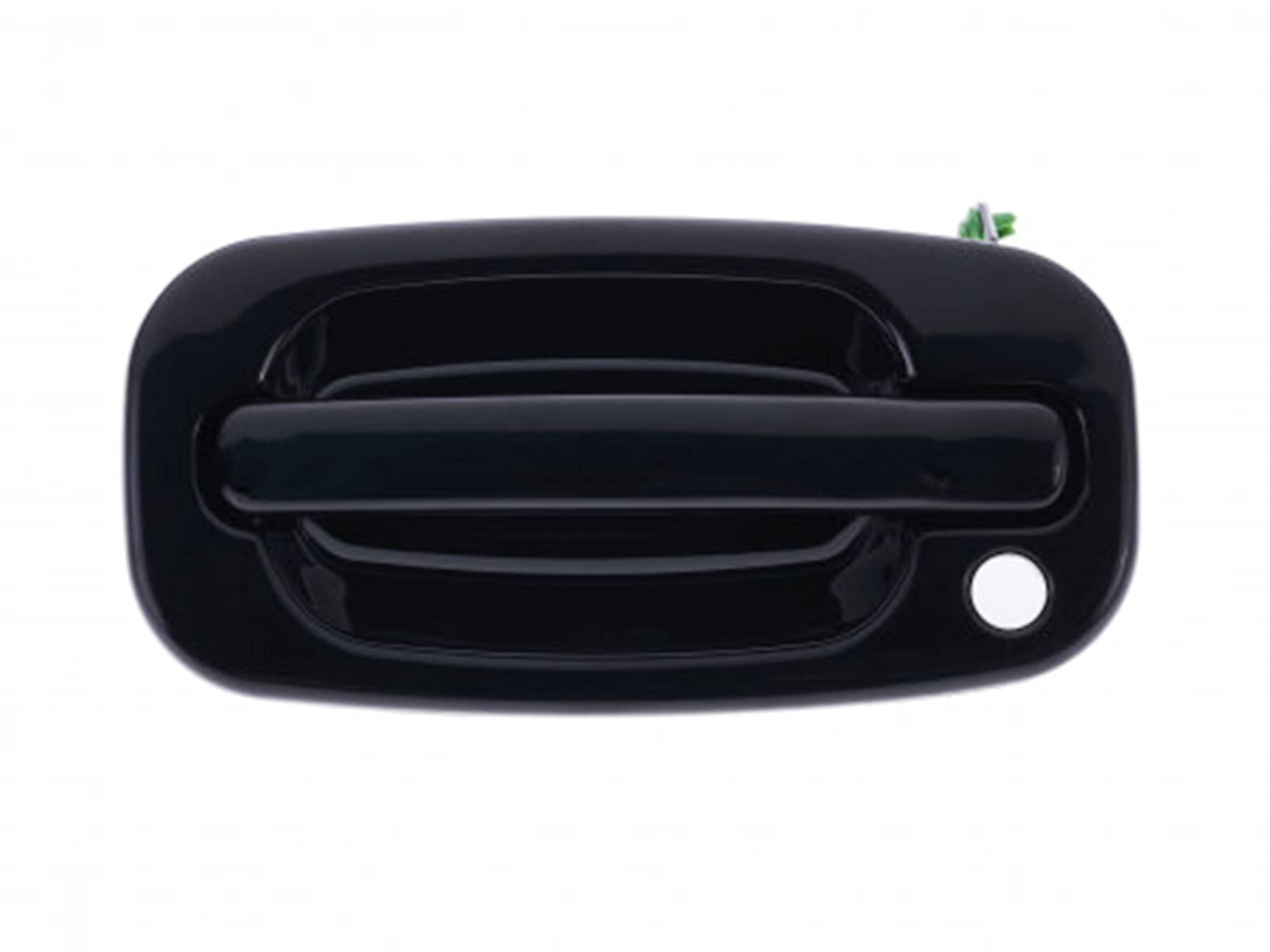 Black Car Door Handle Replacement - Front Driver Side Exterior - Durable & Easy Install for Ford, Chevy, Toyota - Perfect for Auto Repair & DIY Projects