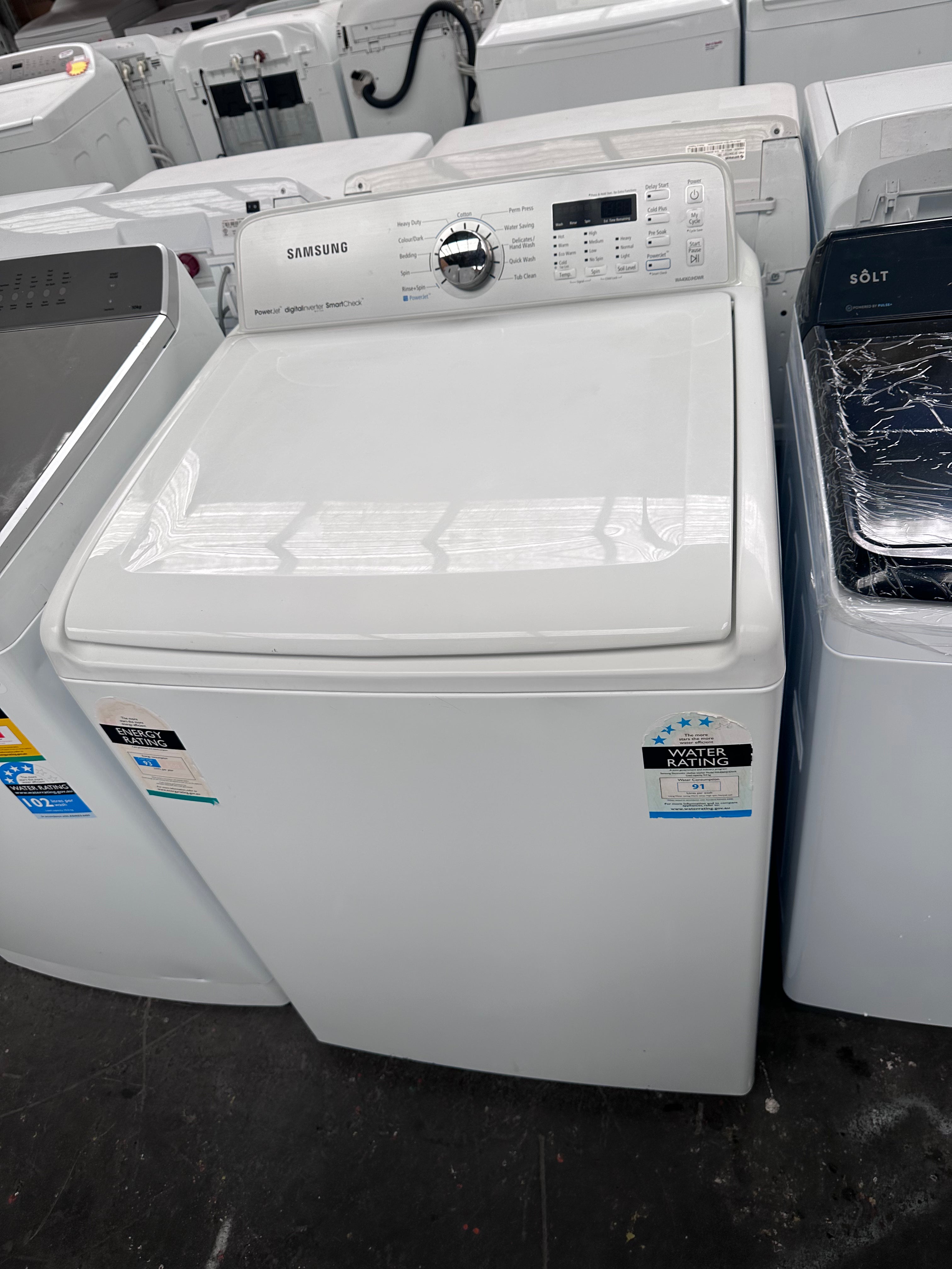 Refurbished Samsung 9kg Top Load Washing Machine - Energy Efficient Laundry Solution for Small Homes & Apartments | Perfect for Compact Spaces