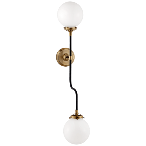 Ember Sconce Wall Light - Modern LED Wall Sconce for Bedroom, Living Room & Hallway - Dimmable Indoor Lighting Fixture with Warm White Glow - Perfect for Home Decor and Ambient Lighting