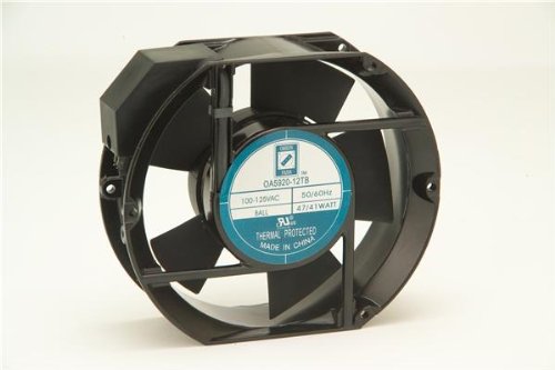 Orion OA5920-12TB 172x51mm AC Ball Bearing Fan 120V 180CFM - High Airflow Cooling Fan for HVAC, Electronics, and Industrial Equipment