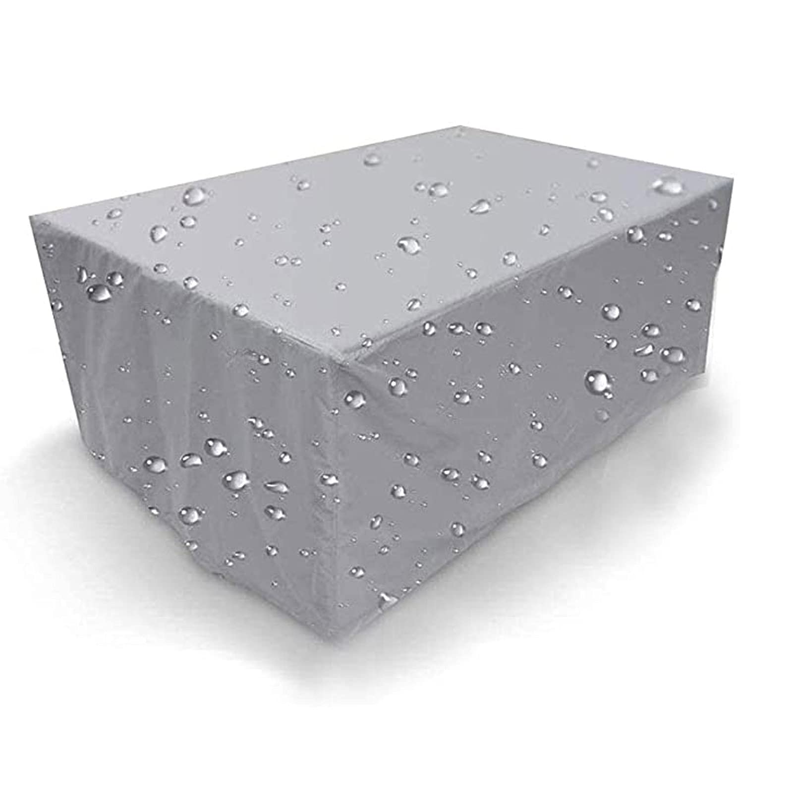 MKWEY Waterproof Patio Furniture Set Covers 121x54x35in - Heavy Duty 420D Oxford Fabric Table & Chair Covers for Outdoor Lounge Deep Seating - All-Weather Protection for Patio, Deck, and Garden Furniture