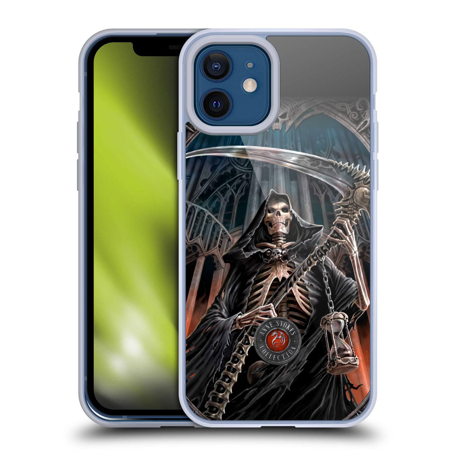 Officially Licensed Anne Stokes Final Verdict Tribal Soft Gel Case for Apple iPhone 12 & iPhone 12 Pro - Protective Phone Cover with Unique Design for Everyday Use & Style