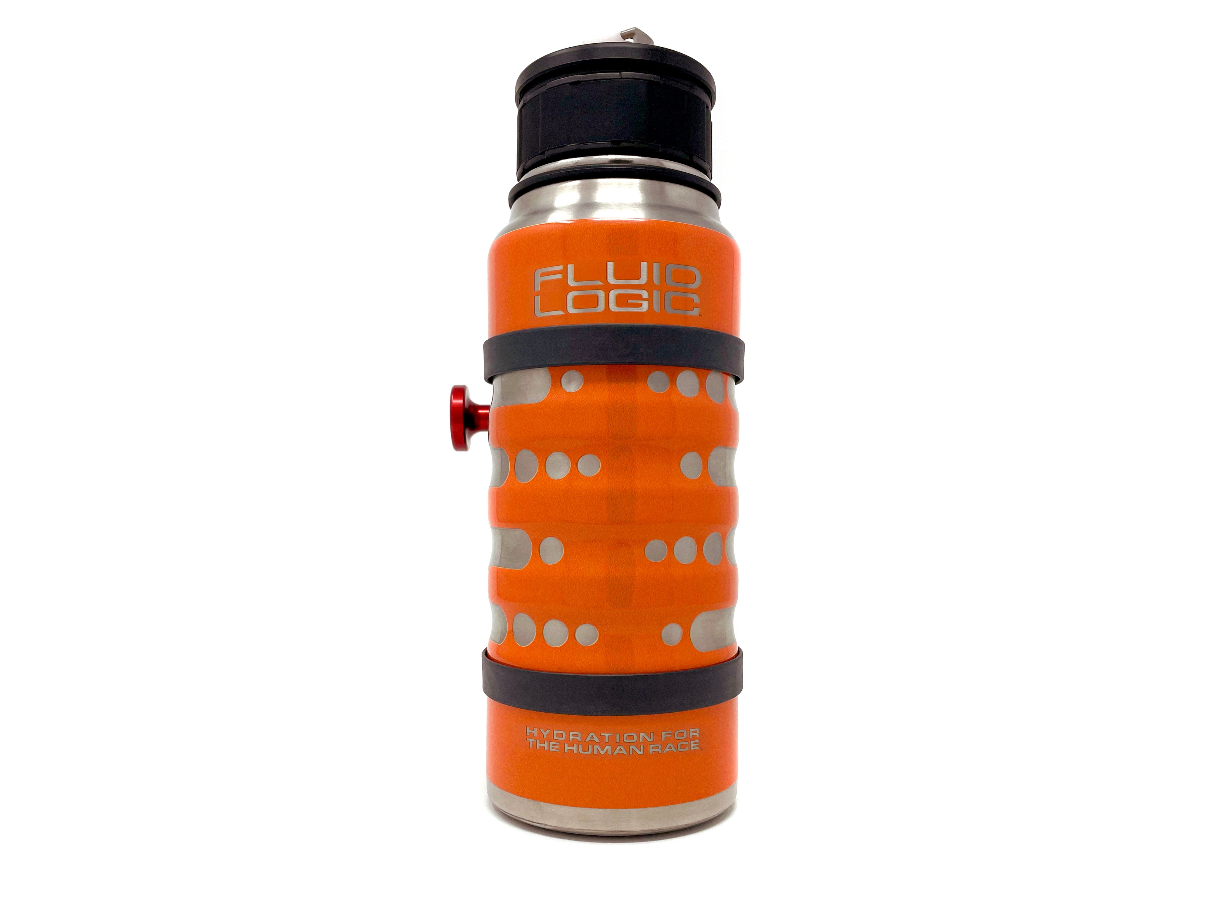 FLUIDLOGIC – 32oz Leak-Proof Water Bottle for Gym, Hiking & Travel | BPA-Free Sports Drink Container with Secure Lid