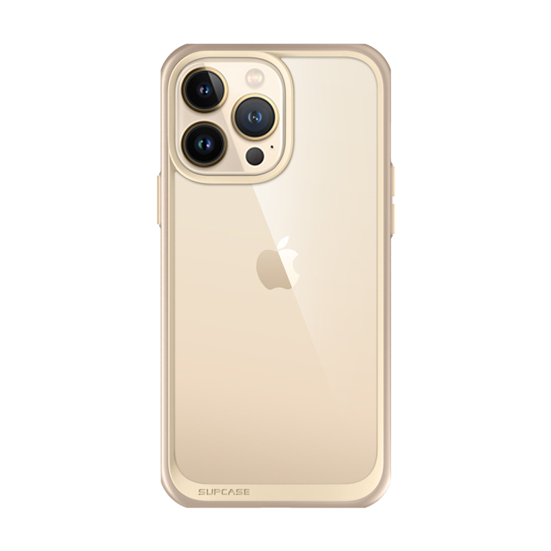 iPhone 13 Pro Case 6.1 Inch - Unicorn Beetle Slim Clear Protective Cover (Open Box) in Tan | Shockproof & Scratch Resistant | Perfect for Everyday Use, Travel & Outdoor Activities