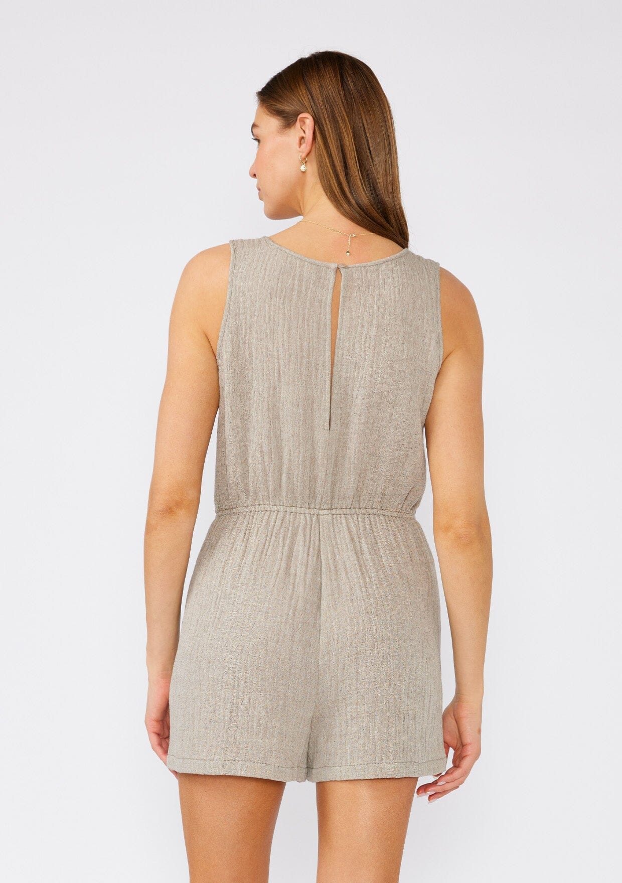 Stylish Aggi Sleeveless Romper Jumpsuit for Women - Summer Casual Outfit, Beach Wear & Vacation Essentials