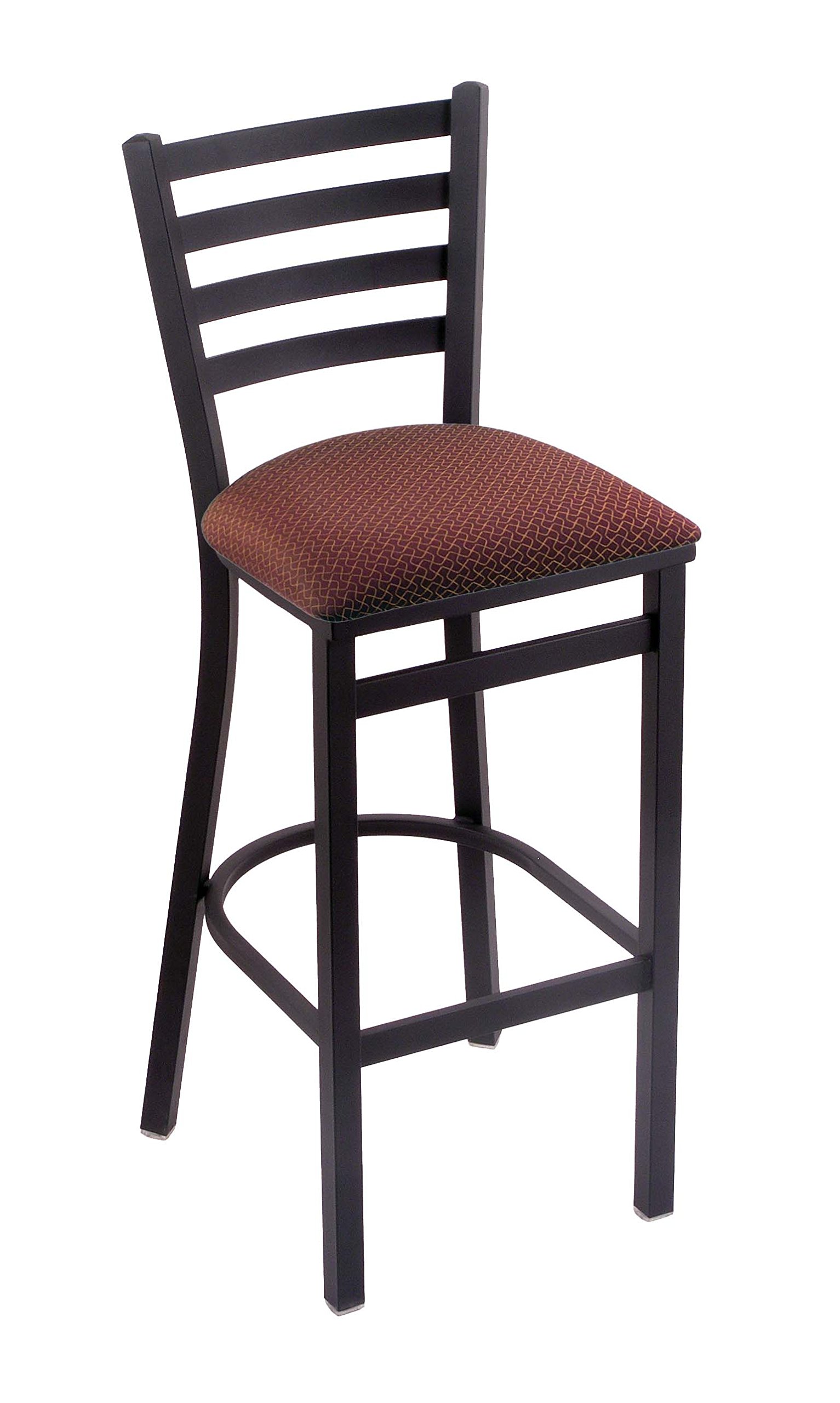 Holland Bar Stool Co. 400 Jackie Bar Stool - 30 Inch Height Adjustable Bar Stool with Graph Ruby Finish - Perfect for Kitchen Islands, Home Bars & Counter Height Dining Tables