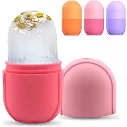 Beauty Ice Roller for Face & Eyes - Reusable Facial Massage Tool with Cooling Therapy | Reduce Puffiness & Dark Circles | Perfect for Morning Routine & Post-Workout Recovery
