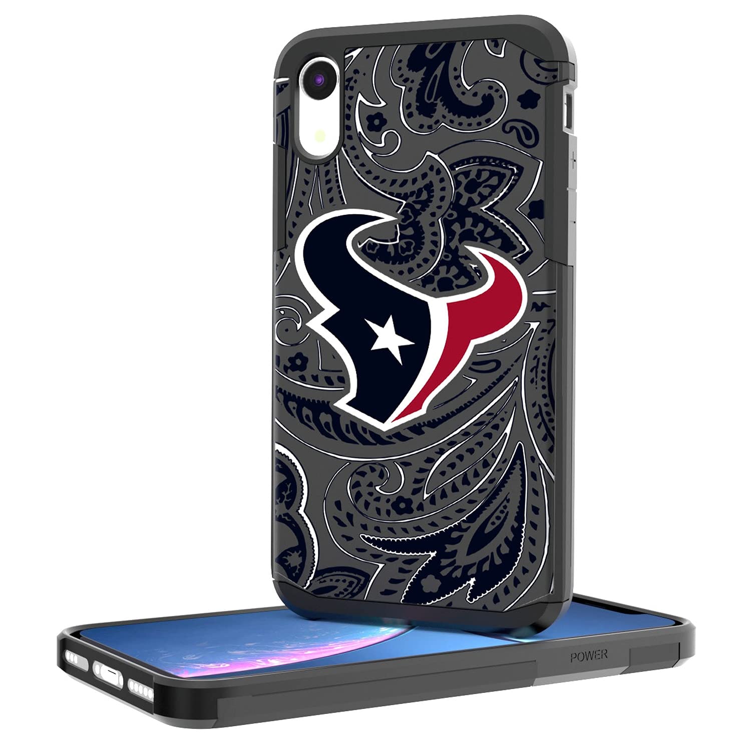NFL iPhone Rugged Case with Paisley Design - Durable Protective Cover for Football Fans | Perfect for Game Day & Outdoor Activities