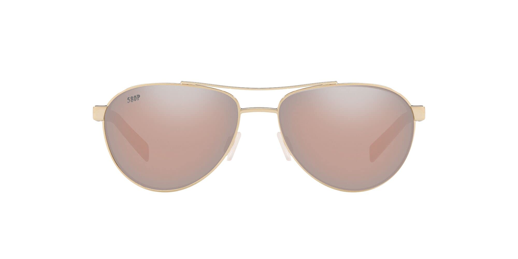 Costa Del Mar Men's Fernandina Polarized Aviator Sunglasses - UV Protection, Lightweight Frame for Driving, Fishing & Outdoor Activities