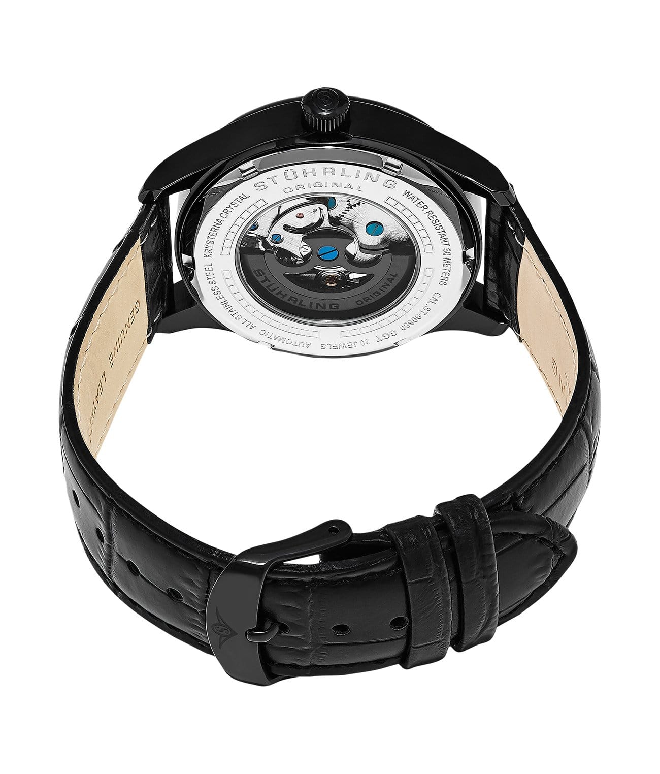 Automatic 42mm Skeleton Watch M14569 & K7856P - Stylish Mechanical Timepiece for Men, Perfect for Business, Formal Events and Everyday Wear