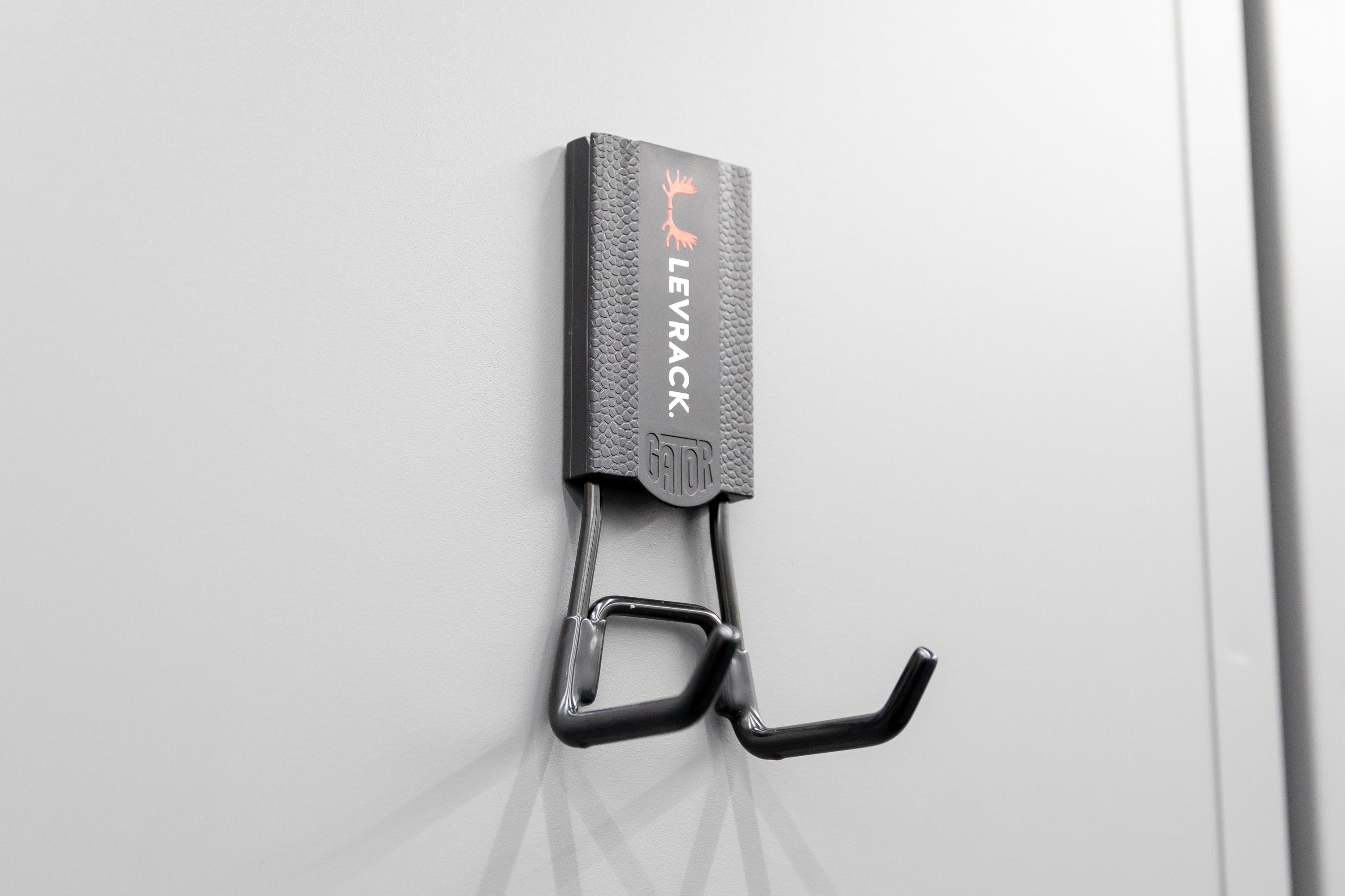 Levrack Gator Hook - Heavy Duty Storage Hooks for Garage, Workshop & Warehouse Organization - Perfect for Hanging Tools, Ladders & Equipment