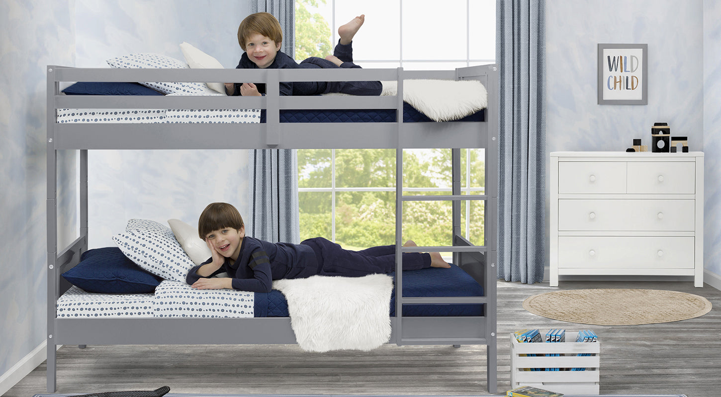 Stylish and Sturdy Bunk Bed Collection for Kids & Teens - Space-Saving Bedroom Furniture for Shared Rooms, Sleepovers & Small Spaces