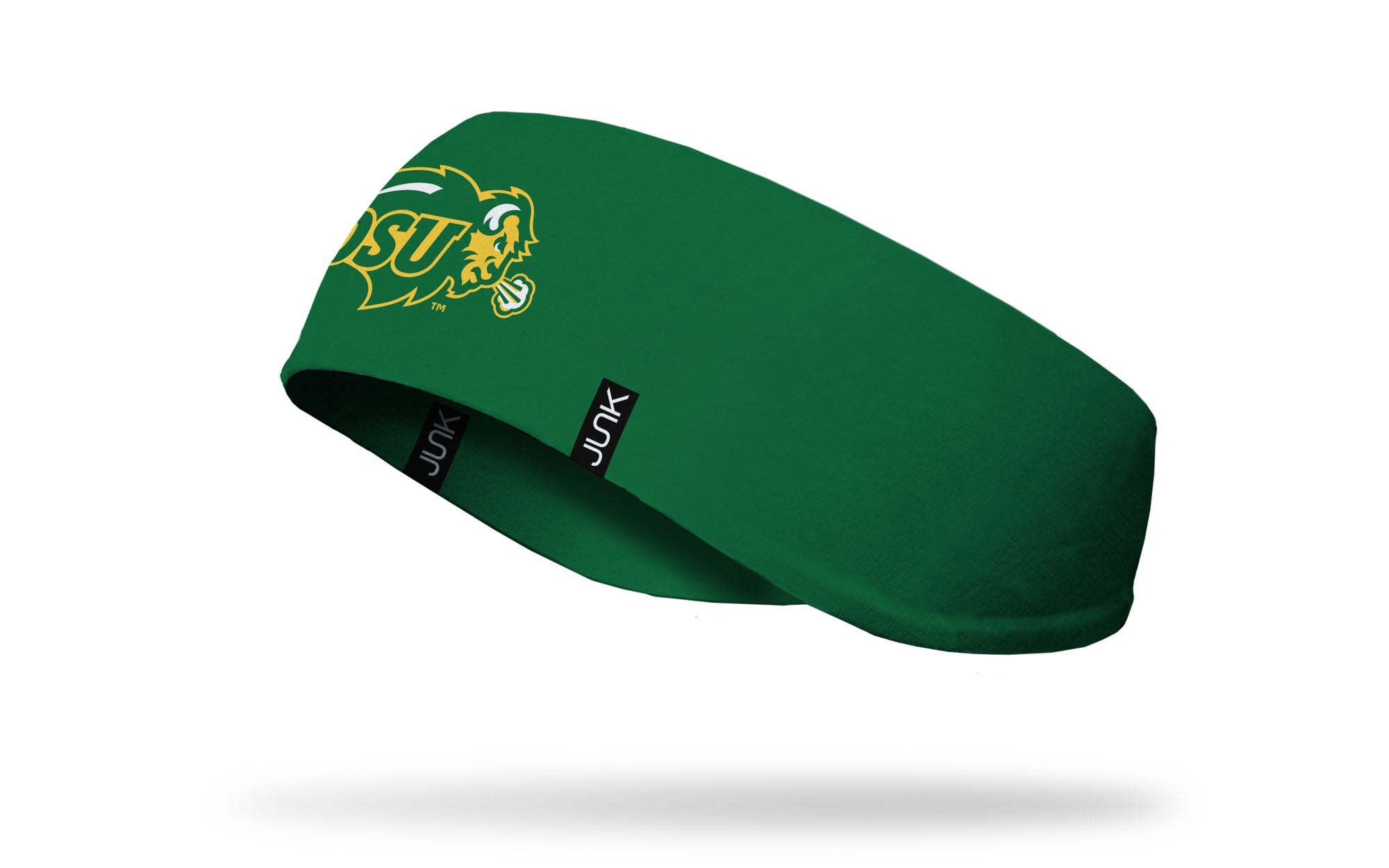 North Dakota State University Logo Green Fleece Ear Warmer - Soft & Warm Winter Accessory for Outdoor Sports, Running, and Cold Weather