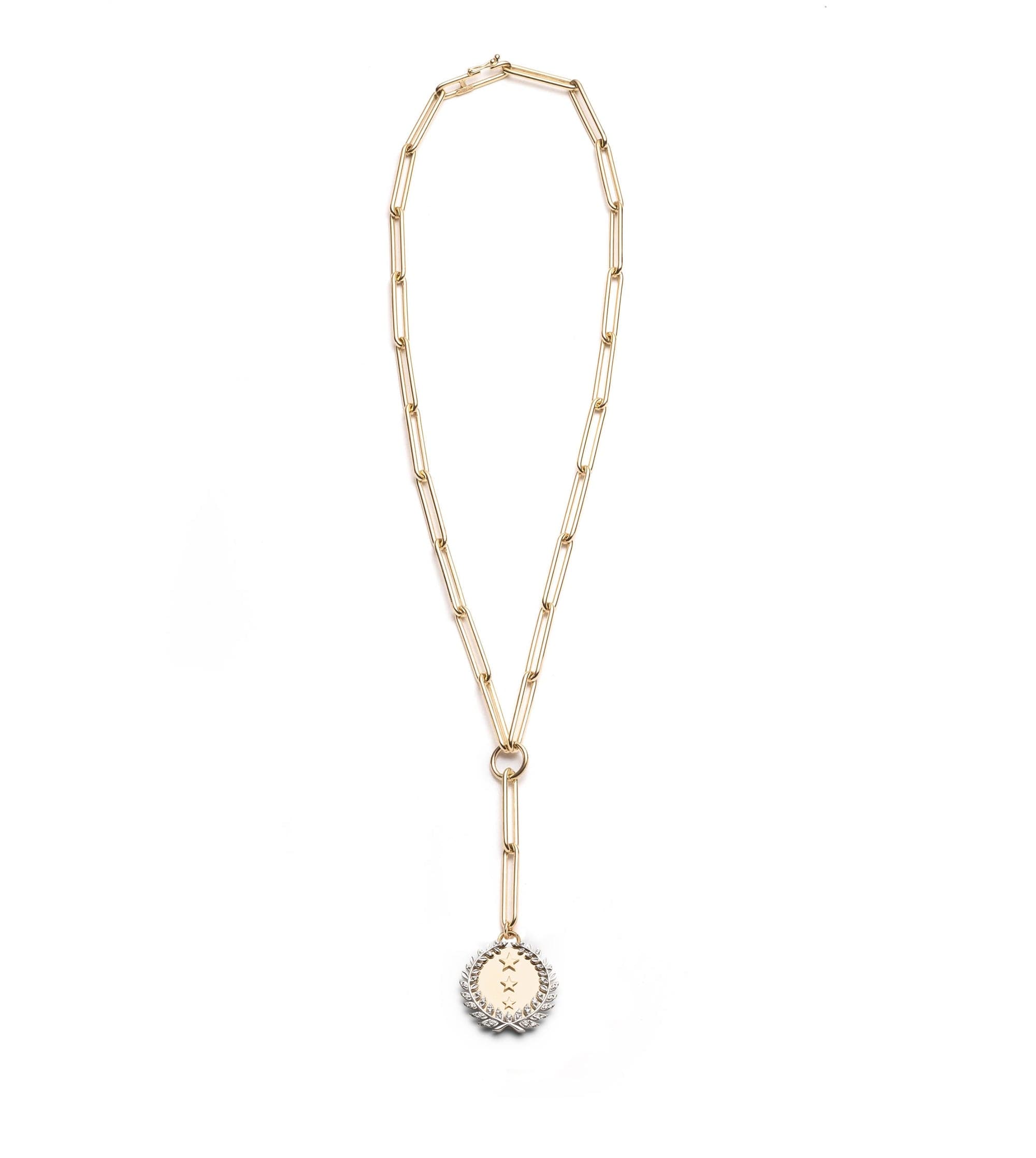 Per Aspera Ad Astra Dream Extended Clip Chain Necklace - Elegant Layering Jewelry for Women, Perfect for Daily Wear, Parties & Special Occasions
