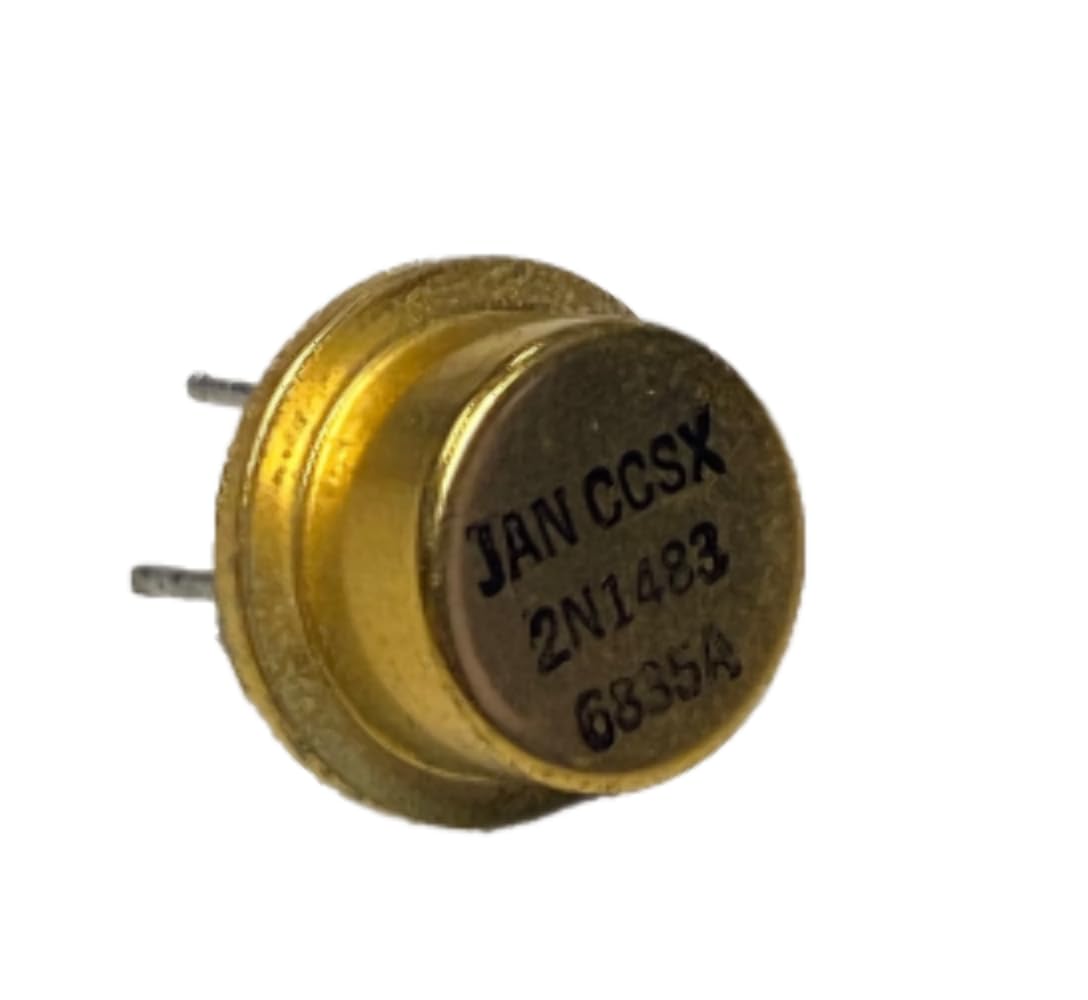 JAN2N1483 NPN Bipolar Junction Transistor (BJT) - 40V 3A 3-Pin TO-8 Package - Ideal for Power Amplifiers, Switching Circuits & Electronic Projects