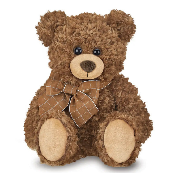 Reggie Brown Bear - Soft Plush Teddy Bear for Kids, Cuddly Stuffed Animal Toy for Gifts & Nursery Decor | Perfect for Birthdays, Valentine's Day & Bedtime Comfort