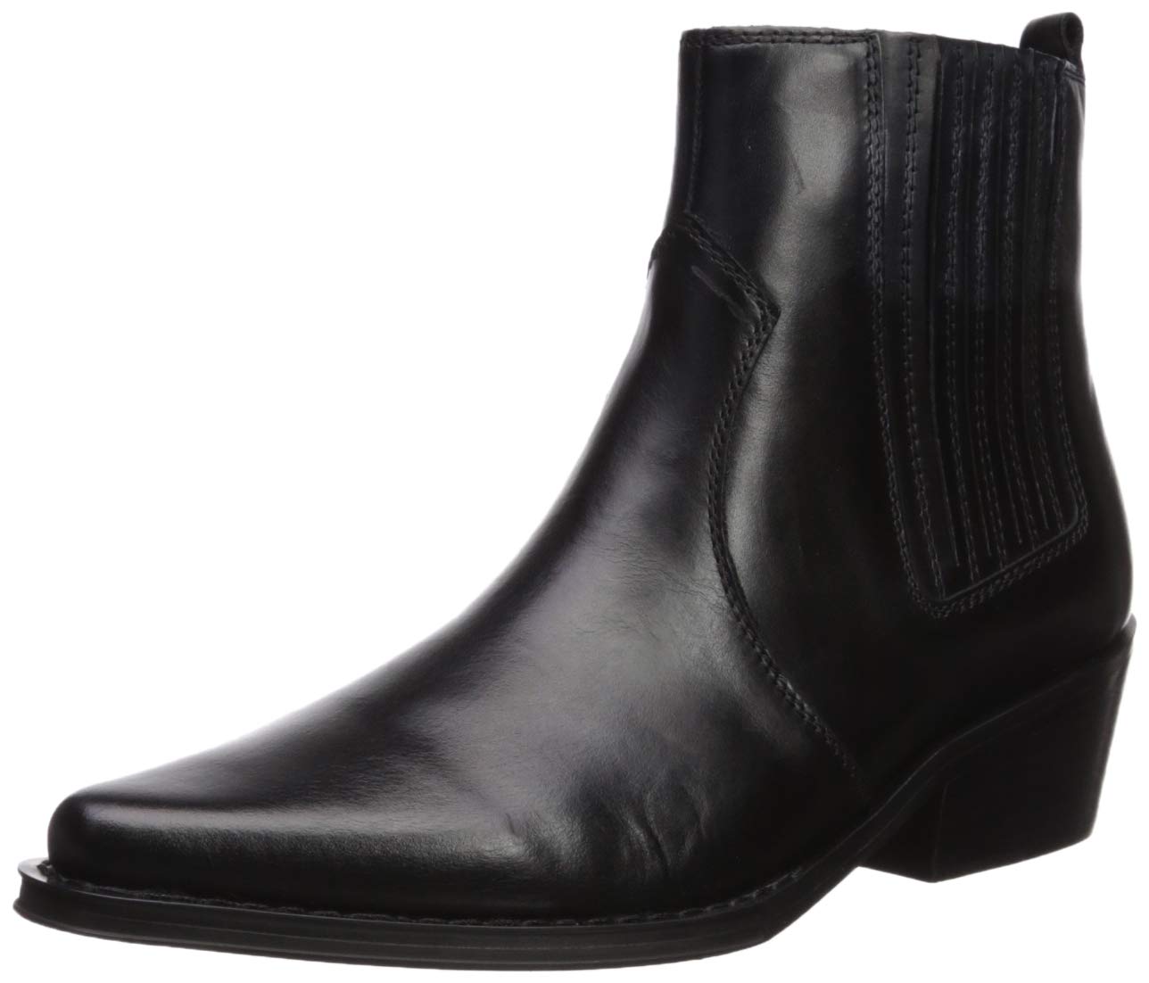 Calvin Klein Jeans Women's Arianna Ankle Boots - Stylish Leather Chelsea Boots for Women | Perfect for Casual Outfits, Office Wear & Date Nights