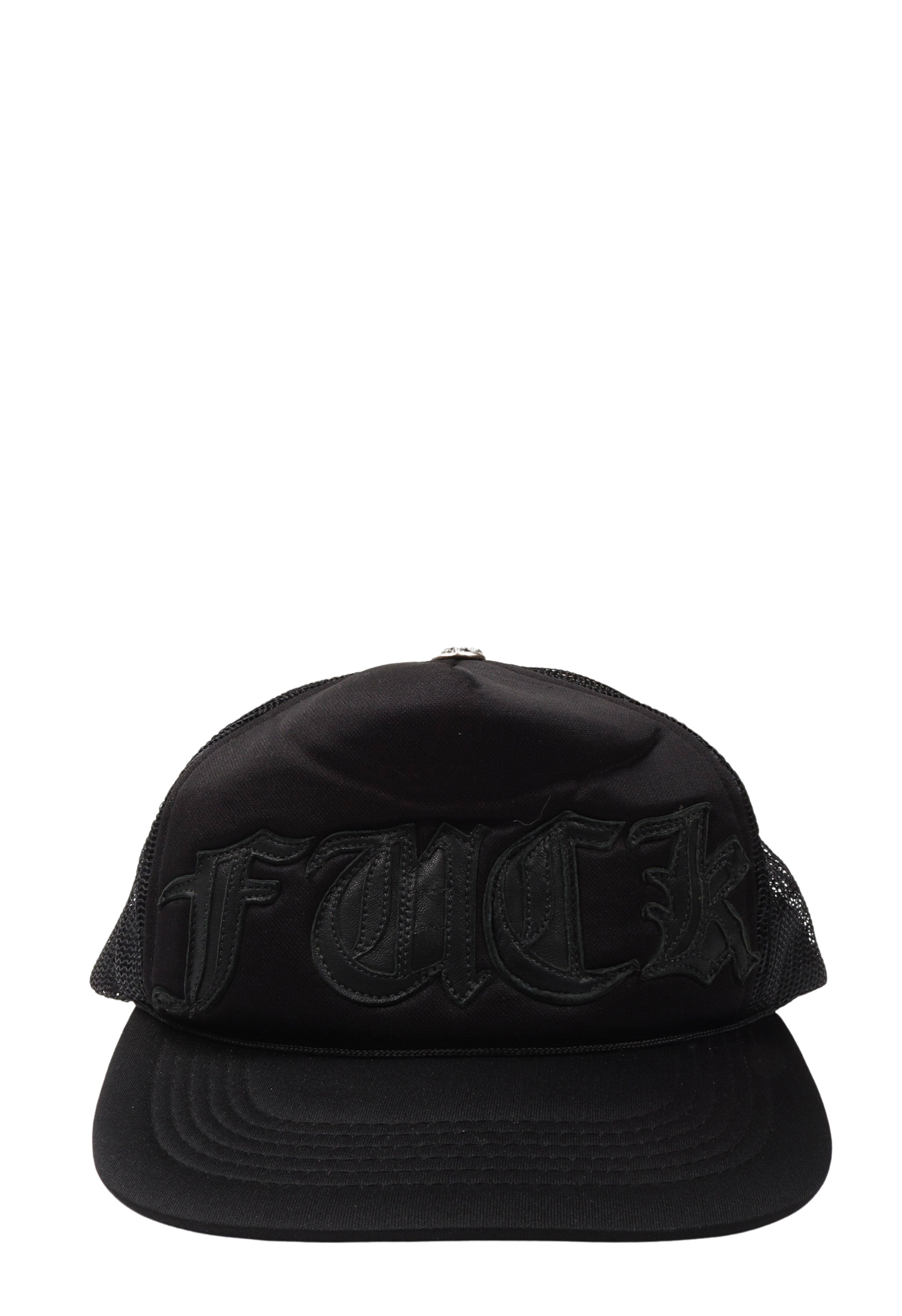 FUCK Embroidered Patch Trucker Hat - Stylish Snapback Cap for Men & Women - Perfect for Streetwear, Skateboarding, and Punk Fashion