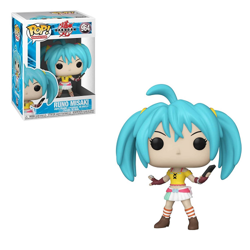 Funko Pop! BAKUGAN: Runo Misaki #964 Collectible Vinyl Figure - Anime Action Toy for Fans & Collectors | Perfect for Display, Gifts, and Game Room Decor